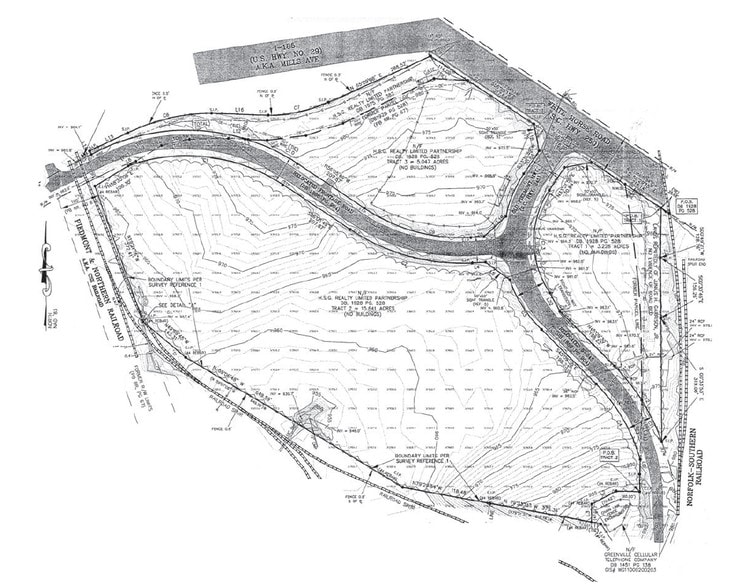 000 White Horse Rd, Greenville, SC for sale - Plat Map - Image 2 of 2