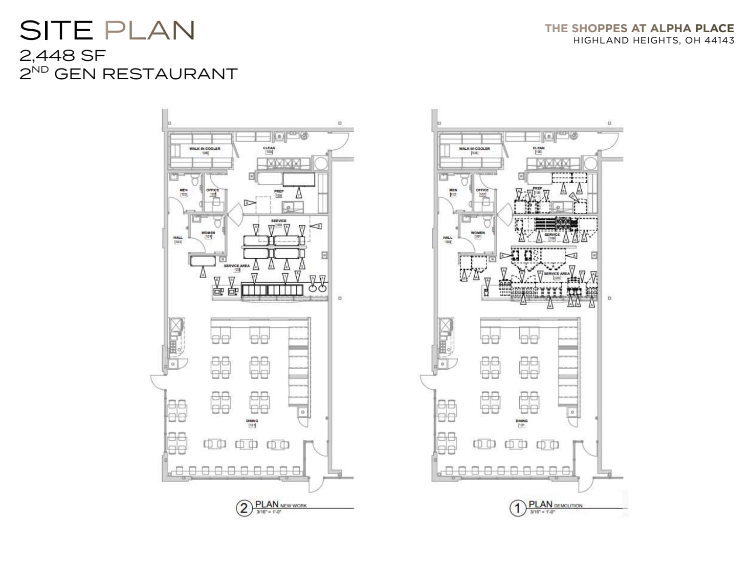 759-787 Alpha Dr, Cleveland, OH à louer Plan d’étage- Image 1 de 1