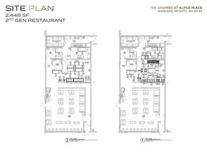 759-787 Alpha Dr, Cleveland, OH à louer Plan d’étage- Image 1 de 1