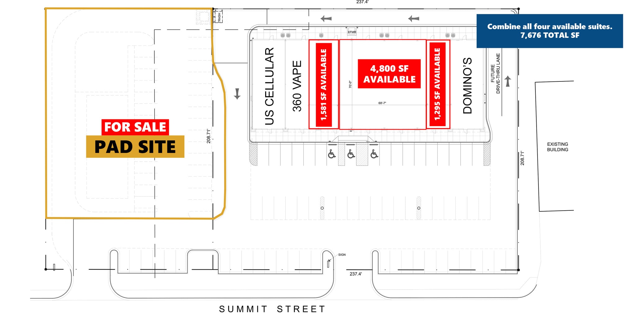 2401-N Summit Ave, Arkansas City, KS for lease Interior Photo- Image 1 of 6