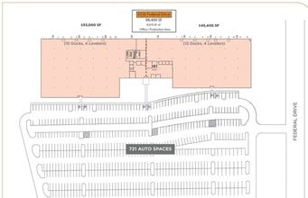 4336 Federal Dr, Greensboro, NC for lease Floor Plan- Image 2 of 2