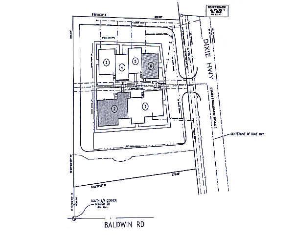 9460 S Saginaw Rd, Grand Blanc, MI for sale - Plat Map - Image 2 of 14