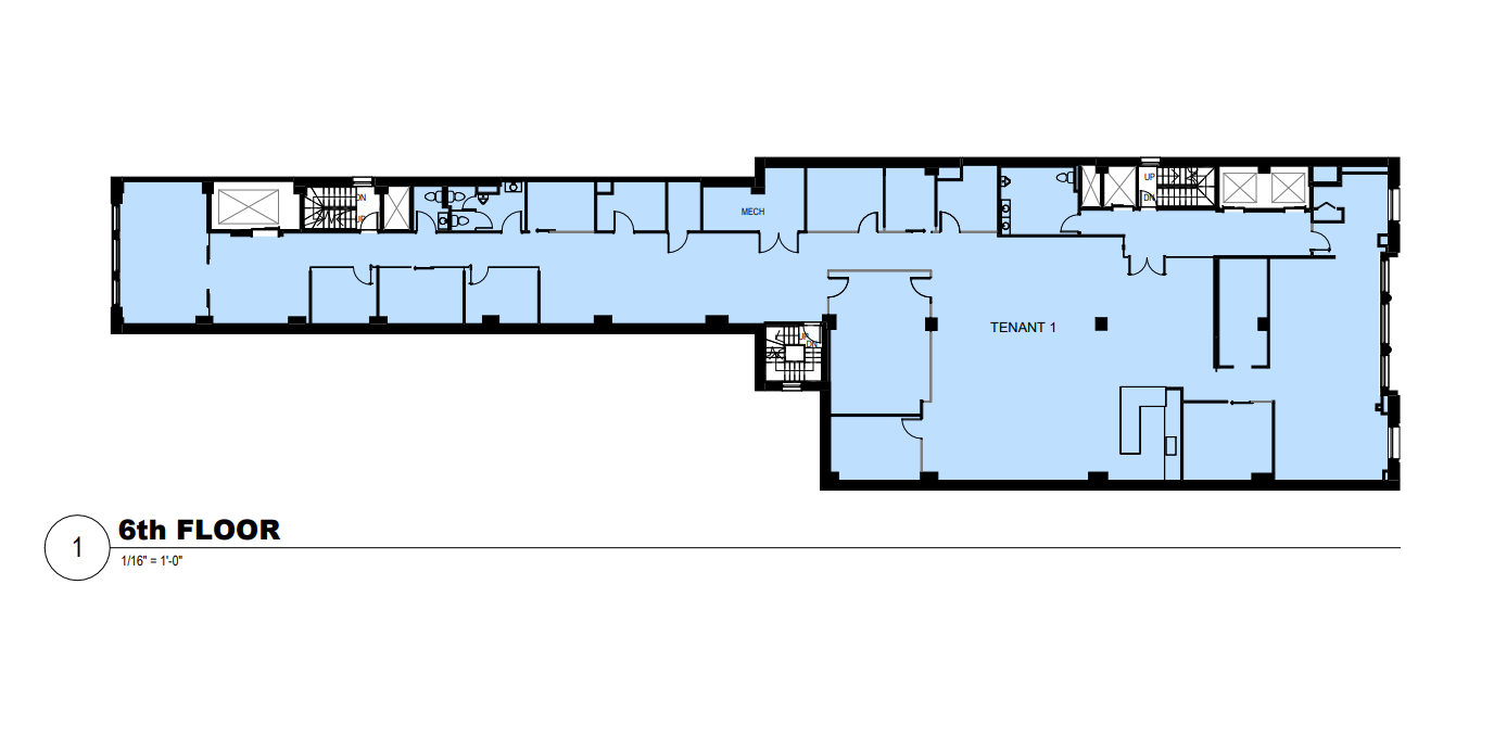 16 E 40th St, New York, NY à louer Plan d’étage- Image 1 de 1