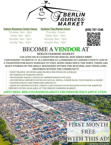 41 Clementon Rd, Berlin, NJ à louer - Photo du bâtiment - Image 2 de 5