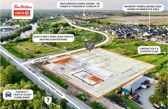 344 Logie St, Lindsay, ON - Aerial  map view - Image1