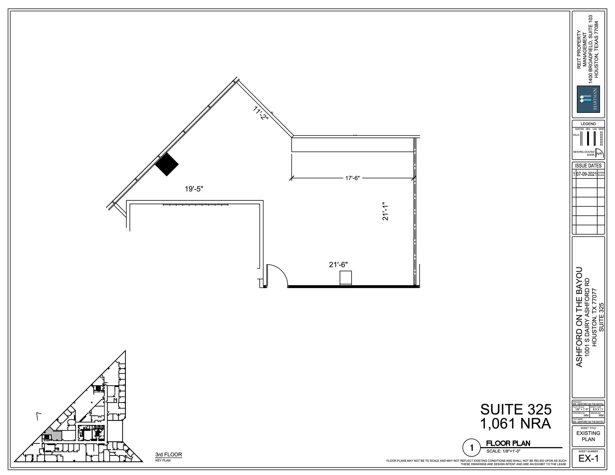 1001 S Dairy Ashford Rd, Houston, TX for lease Site Plan- Image 1 of 1