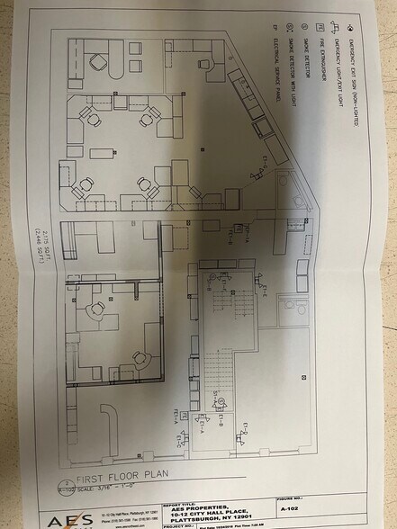 10 City Hall Pl, Plattsburgh, NY for lease - Floor Plan - Image 2 of 2
