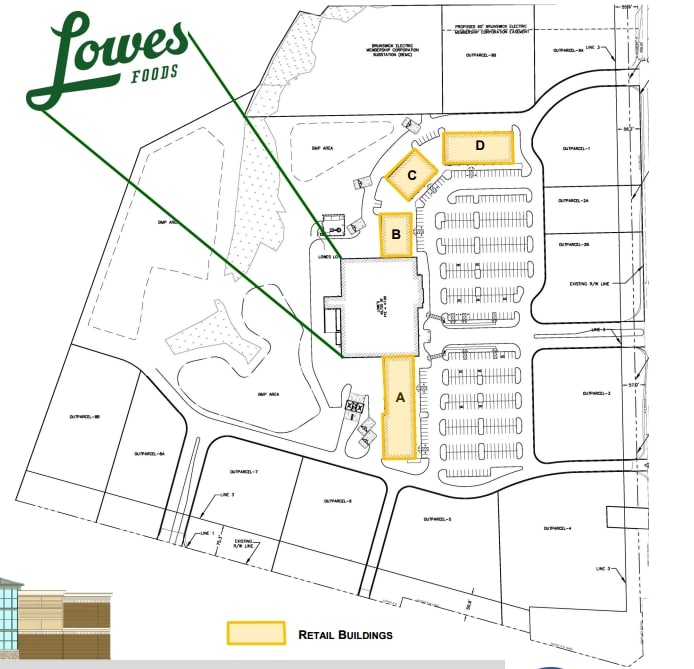 2827 Midway Rd SE, Bolivia, NC à louer Photo du bâtiment- Image 1 de 2