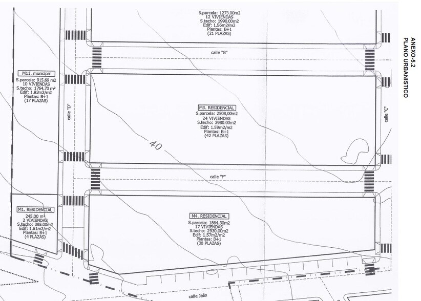 Calle Geranio, 2, La Mojonera, Almería à vendre - Plan cadastral - Image 2 de 2