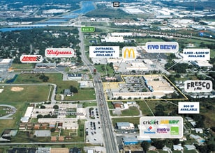 7819 Palm River Rd, Tampa, FL - Aérien Vue de la carte
