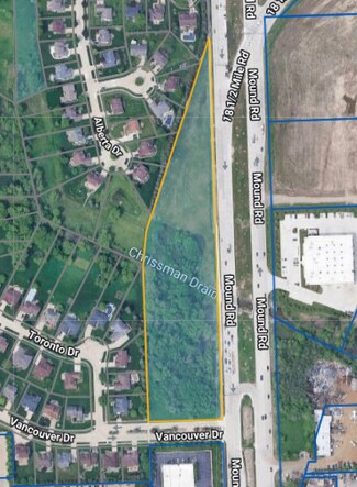 Plus de détails pour 41453 Mound Rd, Sterling Heights, MI - Terrain à vendre