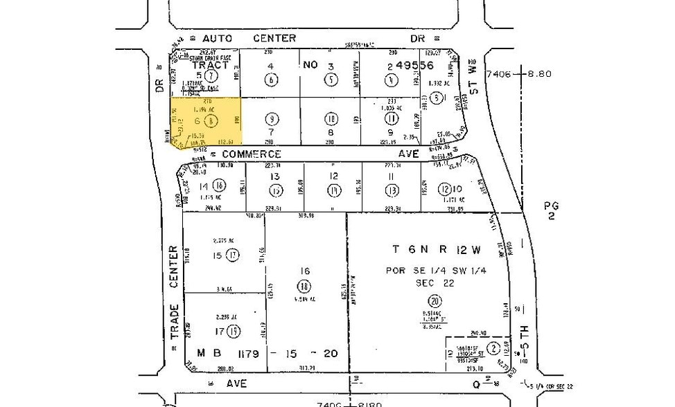 38940 Trade Center Dr, Palmdale, CA for lease - Plat Map - Image 2 of 29
