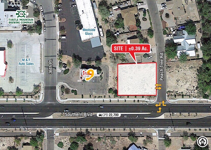 Southern Blvd & Peach Tree Rd, Rio Rancho, NM à vendre - Photo du bâtiment - Image 2 de 3