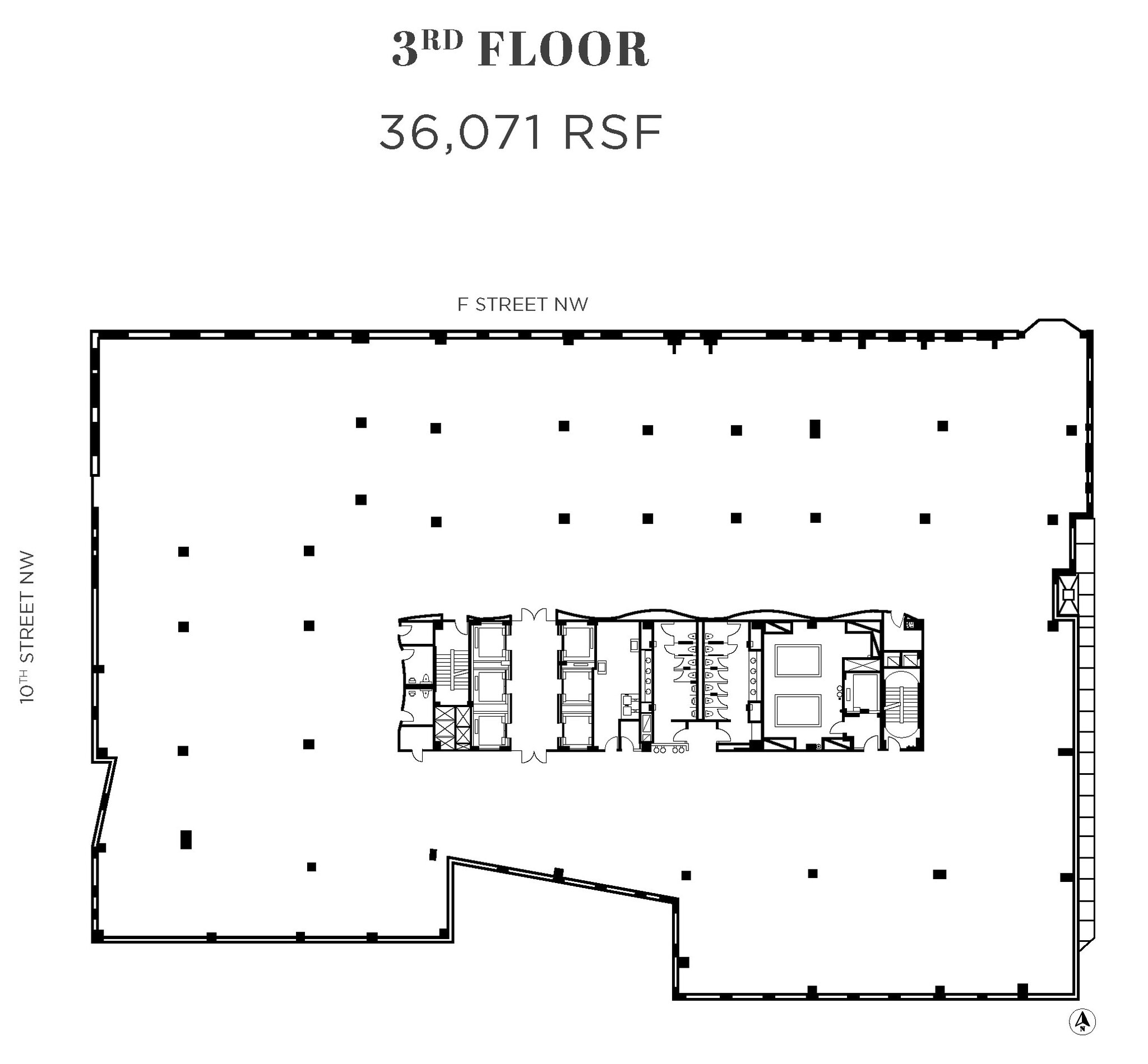 950 F St NW, Washington, DC for lease Floor Plan- Image 1 of 1