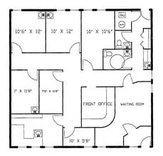 8202 Clearvista Parkway, Indianapolis, IN à louer Plan d’étage- Image 1 de 3