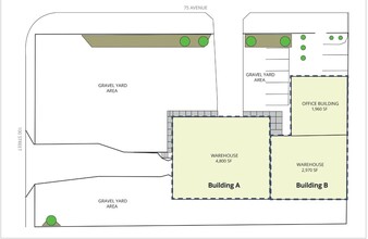 9935 75th Ave NW, Edmonton, AB for lease Floor Plan- Image 2 of 2