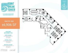 17011 Beach Blvd, Huntington Beach, CA for lease Floor Plan- Image 1 of 2