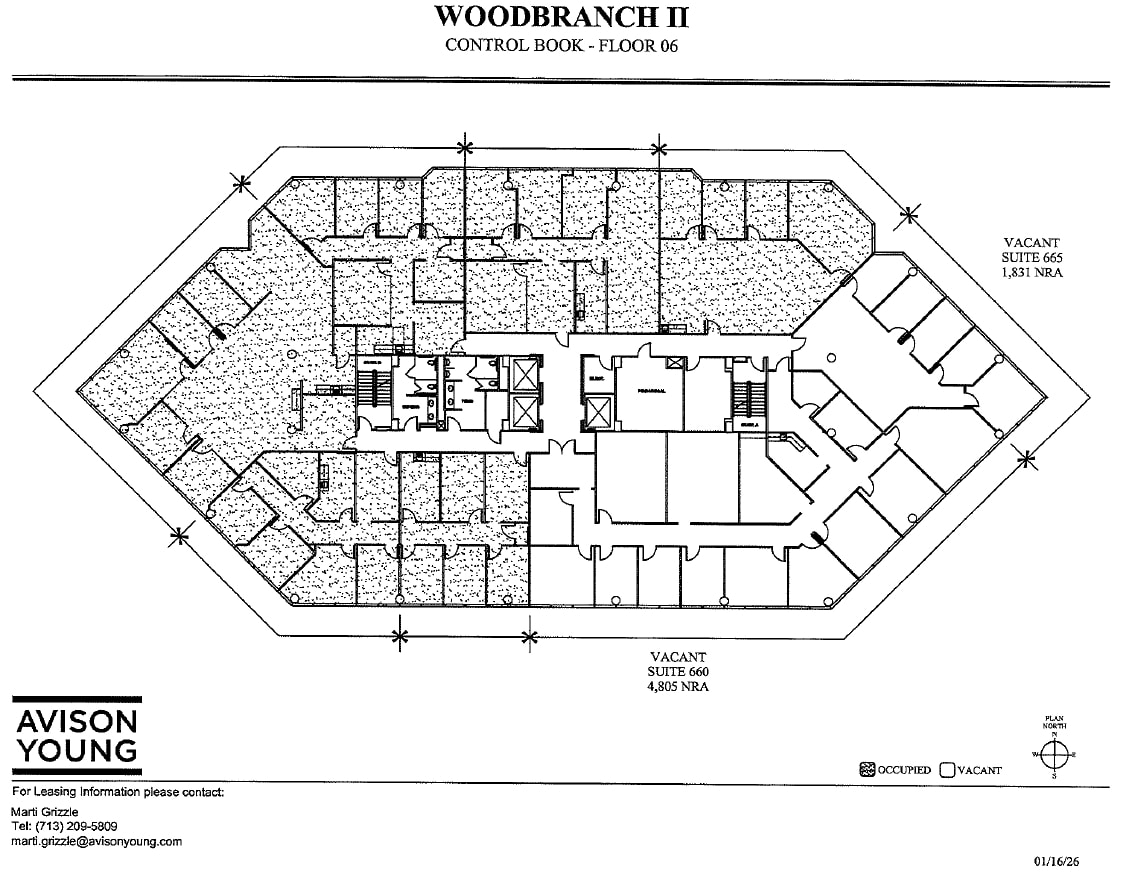 12141 Wickchester Ln, Houston, TX à louer Plan d’étage- Image 1 de 2