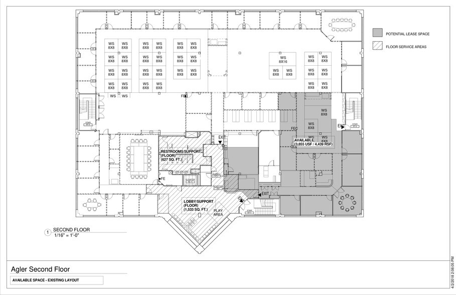 3443 Agler Rd, Columbus, OH à louer - Plan d’étage - Image 2 de 10