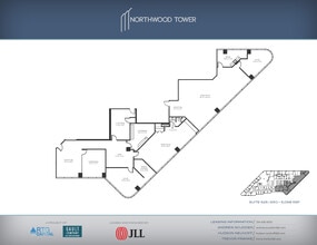 5757 Alpha Rd, Dallas, TX à louer Plan d’étage- Image 2 de 2