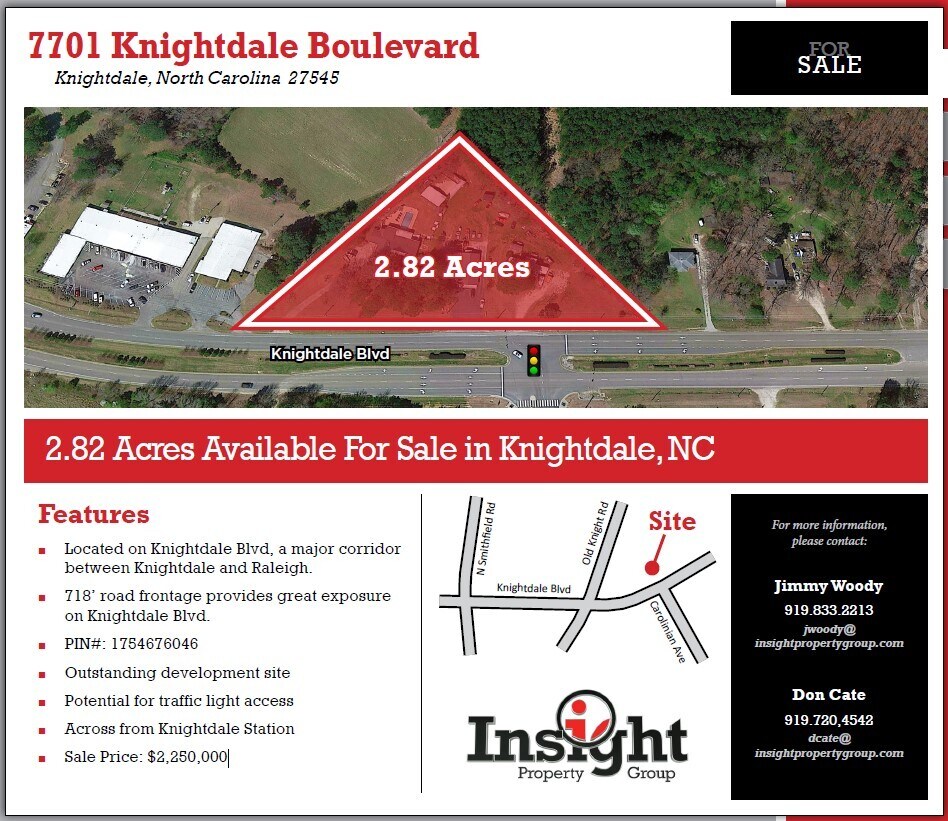 Knightdale Blvd, Knightdale, NC à vendre Photo du bâtiment- Image 1 de 3