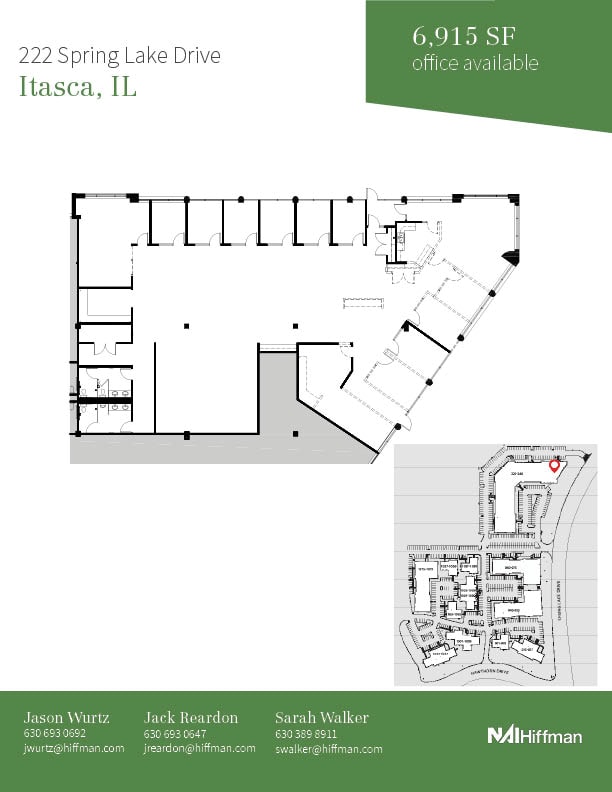 1091-1099 W Hawthorn Dr, Itasca, IL à louer Photo intérieure- Image 1 de 1