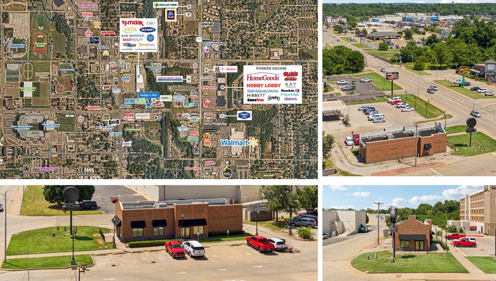 300 E Hall Of Fame Ave, Stillwater, OK for lease - Aerial - Image 3 of 3