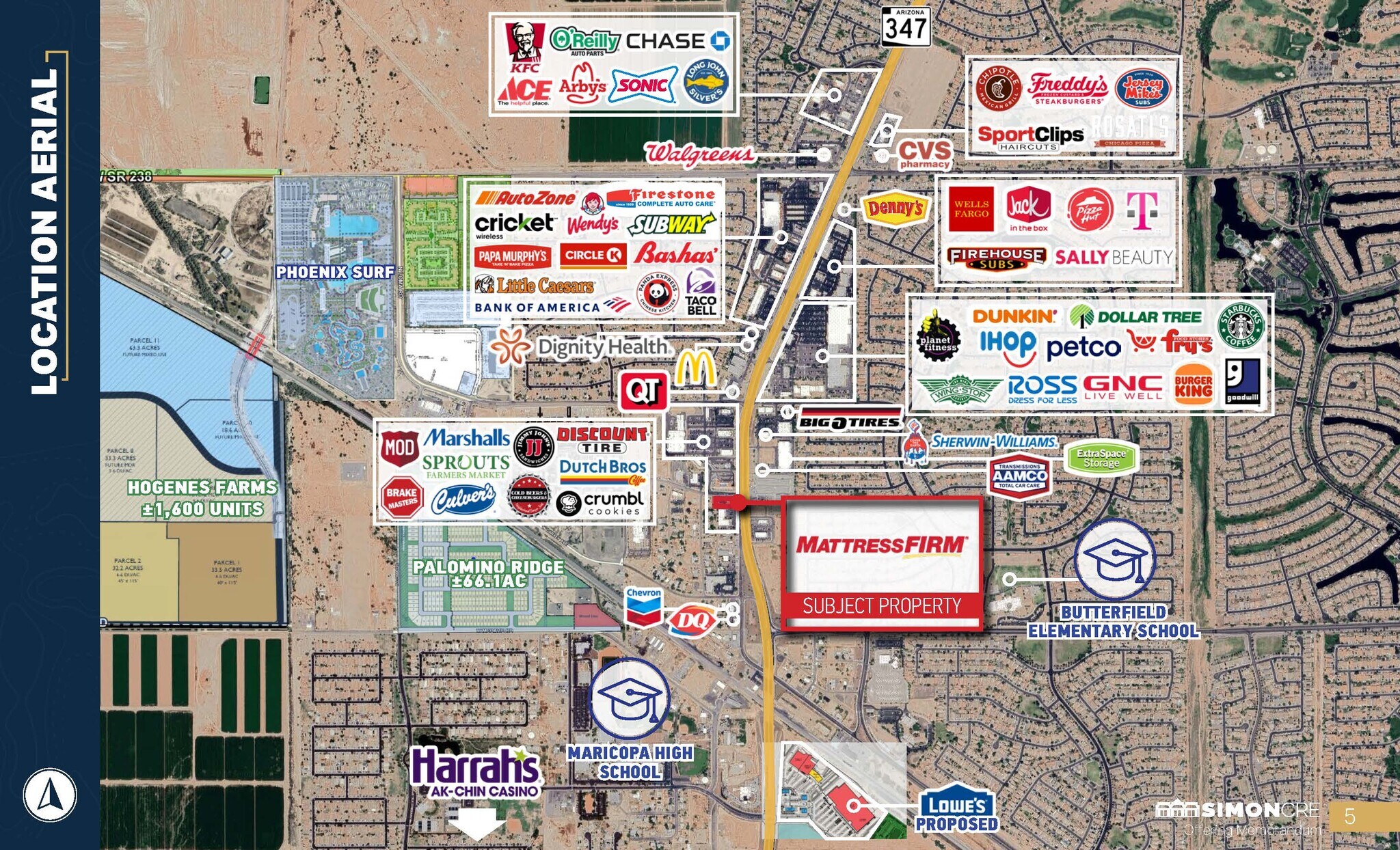 44765 W Hathaway Ave, Maricopa, AZ à vendre Aérien- Image 1 de 4