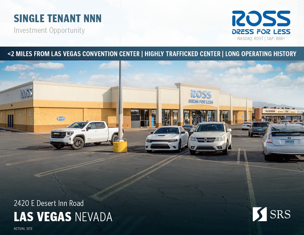 2420 E Desert Inn Rd, Las Vegas, NV à vendre Photo principale- Image 1 de 7