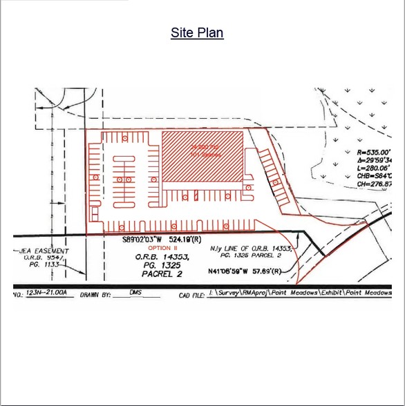 8262 Point Meadows Dr, Jacksonville, FL à vendre - Plan de site - Image 1 de 1