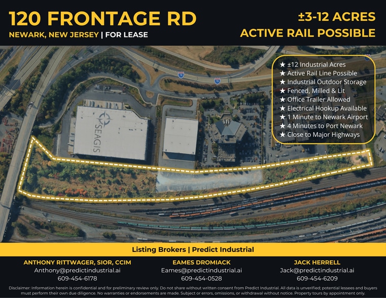 120 Frontage Rd, Newark, NJ for lease - Primary Photo - Image 1 of 4