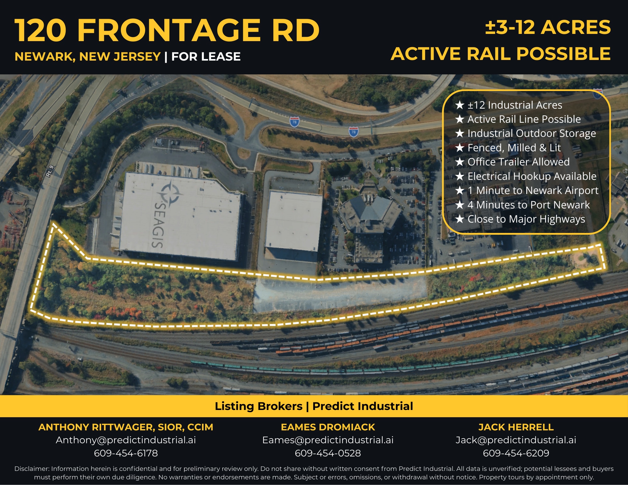 120 Frontage Rd, Newark, NJ for lease Primary Photo- Image 1 of 5