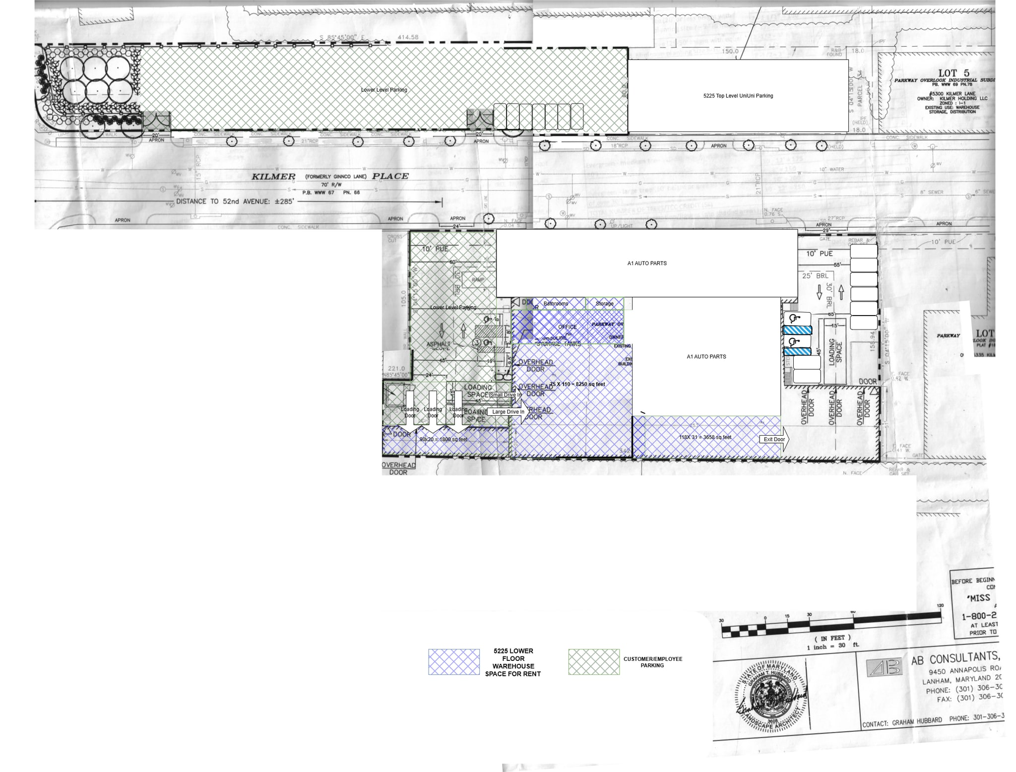 5225 Kilmer Pl, Hyattsville, MD à vendre Plan d’étage- Image 1 de 10