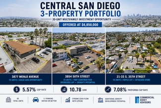 Plus de détails pour Central San Diego Portfolio – Multi-résidentiel à vendre, San Diego, CA