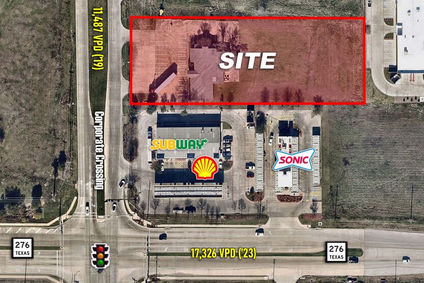 1275 Corporate Crossing, Rockwall, TX à vendre - Photo du bâtiment - Image 2 de 3