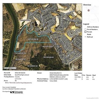 Plus de détails pour Van Wyck Rd, Lancaster, SC - Terrain à vendre