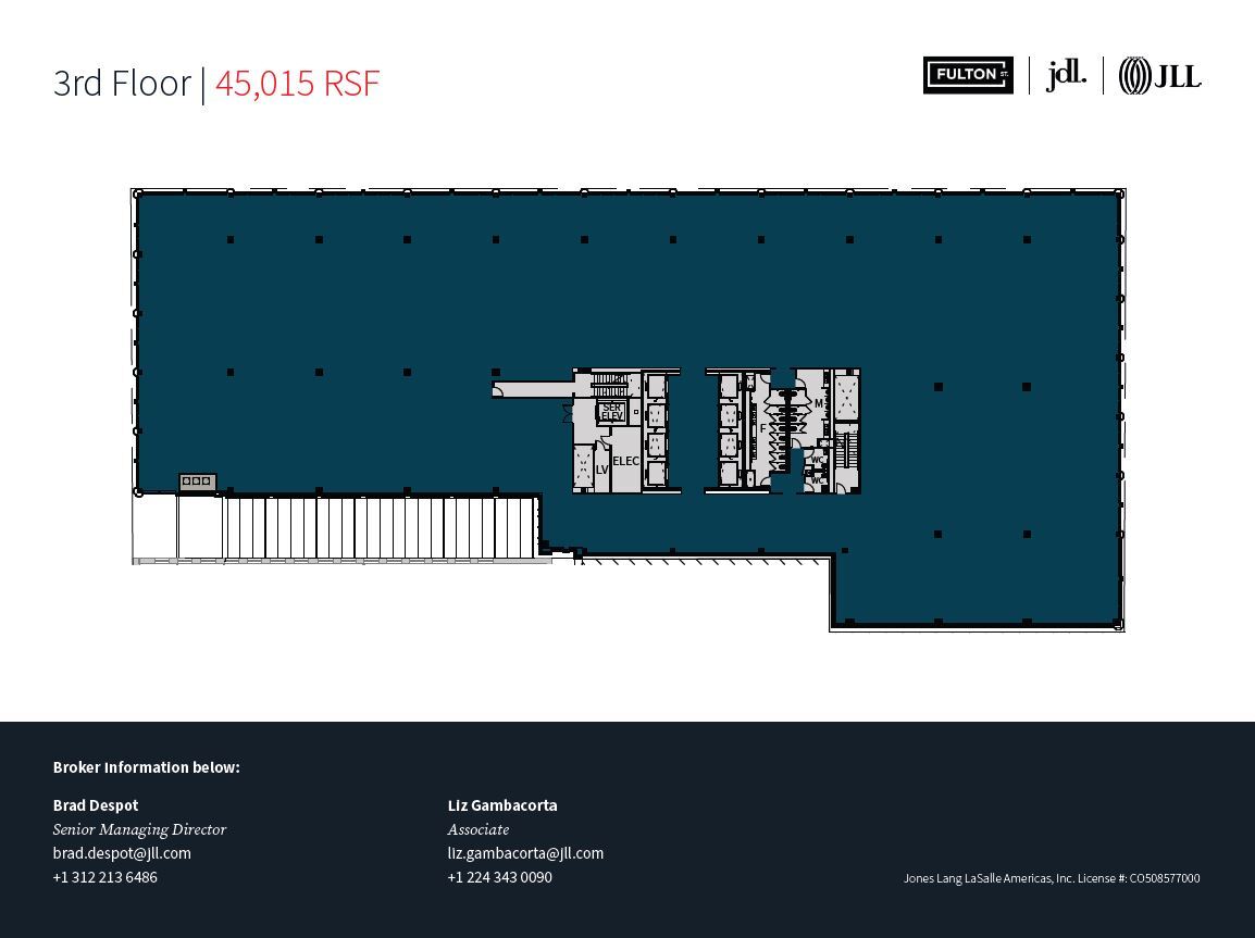 919 W Fulton Market, Chicago, IL for lease Floor Plan- Image 1 of 2
