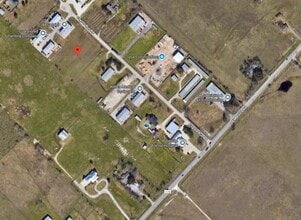 6980 Coyote Run Rd, Bryan, TX - AERIAL  map view