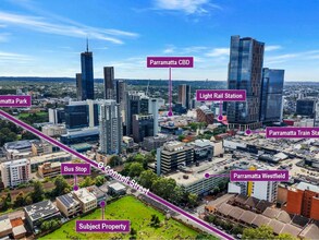 21 Argyle St, Parramatta, NSW - Aérien Vue de la carte