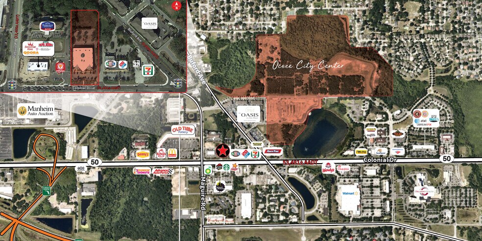 10885 W Colonial Dr, Ocoee, FL for lease - Building Photo - Image 2 of 2