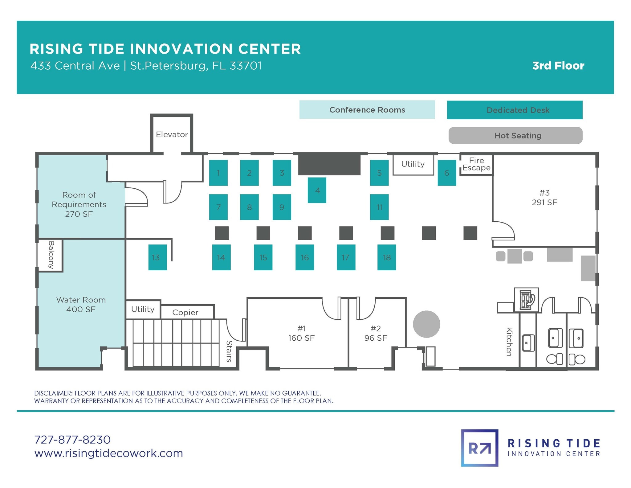 433 Central Ave, Saint Petersburg, FL for lease Floor Plan- Image 1 of 1