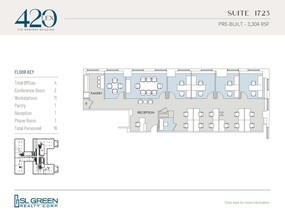 420 Lexington Ave, New York, NY à louer Plan d’étage- Image 1 de 1