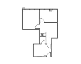 9304 Forest Ln, Dallas, TX à louer Plan d’étage- Image 1 de 1
