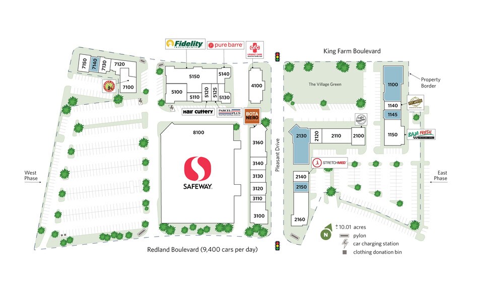 402 King Farm Blvd, Rockville, MD à louer - Plan de site - Image 3 de 33