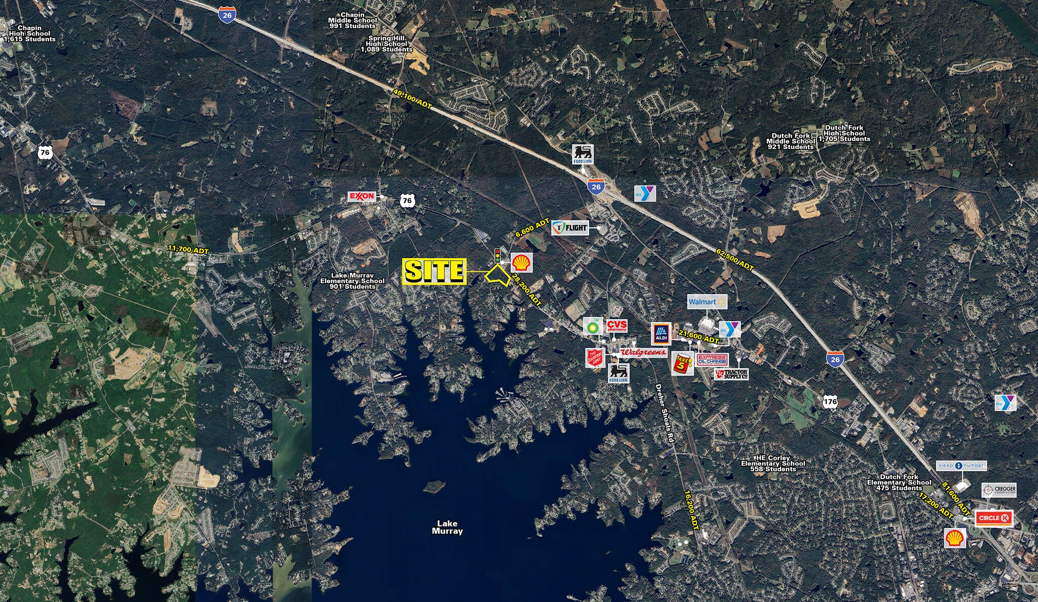 Dutch Fork Rd & Rauch-Metz rd, Irmo, SC à louer Photo principale- Image 1 de 5