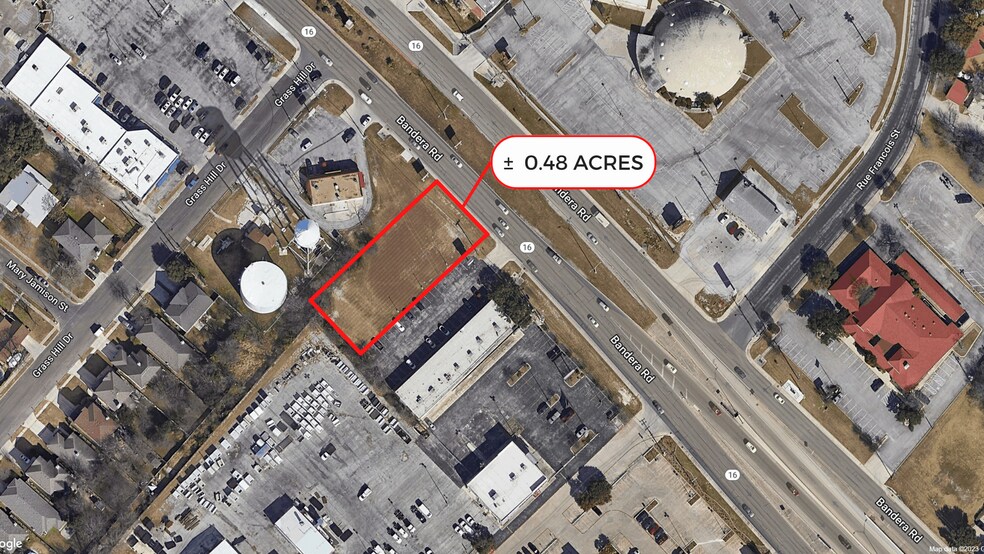 6336 Bandera Rd, San Antonio, TX à vendre - Photo du bâtiment - Image 1 de 1