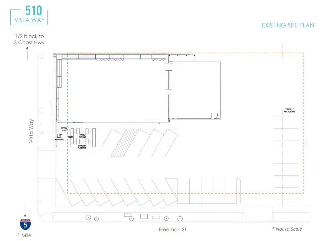 510 Vista Way, Oceanside, CA à vendre Plan de site- Image 1 de 1