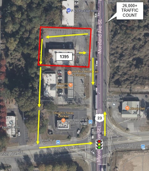 1395 Moreland Ave SE, Atlanta, GA à louer - Photo du bâtiment - Image 3 de 11