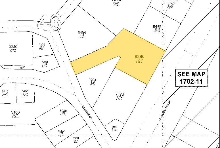 2732 S Wilmington St, Raleigh, NC à louer - Plan cadastral - Image 2 de 2