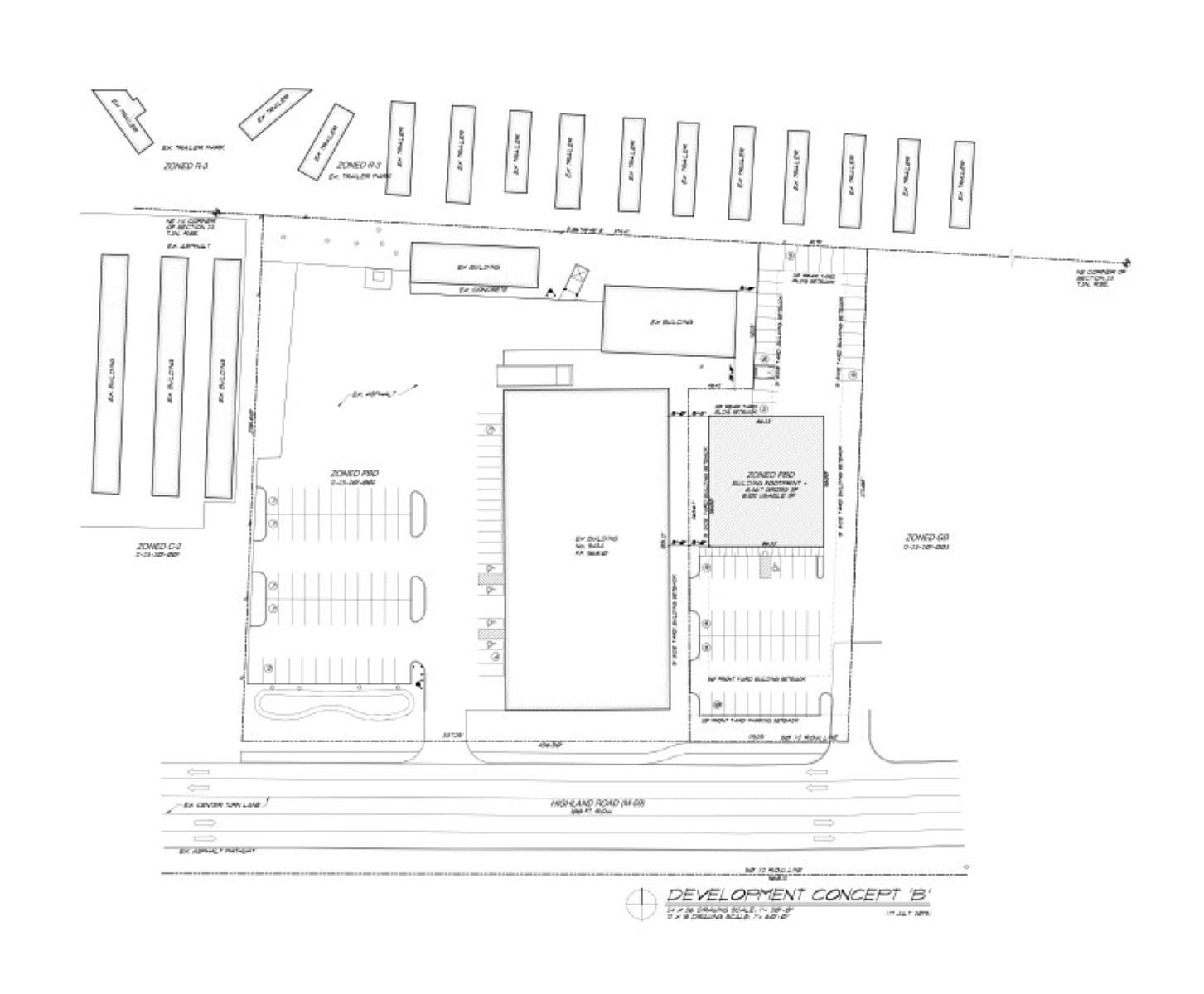 9434 Highland Rd, White Lake Township, MI for lease Floor Plan- Image 1 of 2